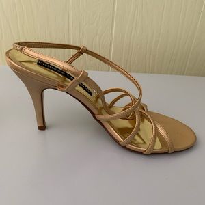 FINAL SALE: Sophia Gold Metallic Sandal